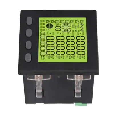 Zdjęcie produktu dla 3-fazowy miernik mocy, 3-fazowy miernik energii, wielofunkcyjny miernik mocy, miernik mocy Volt, monitor zużycia energii elektrycznej, miernik mocy