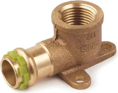 Produktbild von Kupfer Pressfitting Sudo-Press Wandwinkel 12 mm - 1/2' Kontur V DVGW