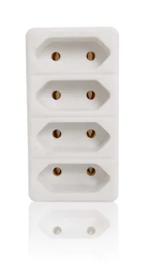 Zdjęcie produktu dla Multiplug 4x Euro biały