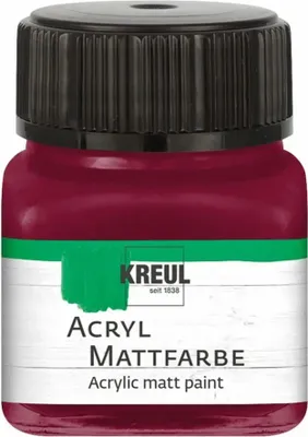 Produktbild von KREUL Acryl Mattfarbe Weinrot 20 ml