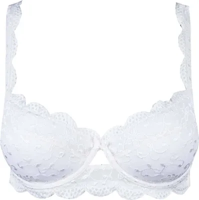 Produktbild von Nina von C. Silver Edition Push-Up Dirndl-BH Mit Spitzen-Details, Zaubert ein tolles Dekolleté, Mit wattierten Cups