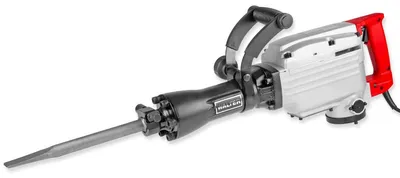 Produktbild von WALTER Stemm- und Abbruchhammer 1700 Watt, mit Sechskantaufnahme inklusive Spitz- und Flachmeißel, stabiler Metall-Koffer, mit praktischer Dauerlauffunktion & 360° verstellbarem Zusatzhandgriff