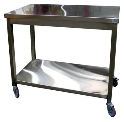 Productafbeelding van Mobiel werkblad met 2 niveaus, afmetingen 1000x600x850 mm