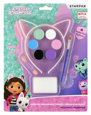 Immagine prodotto di Colore e cerchietto per il trucco della casa delle bambole di Gabby