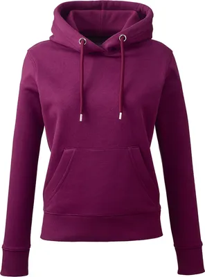 Produktbild von Anthem - Kapuzenpullover Baumwolle aus biologischem Anbau für Damen PC4319 (M) (Burgunder)
