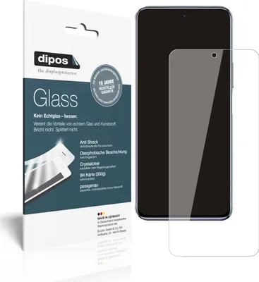 Produktbild von 2x Schutzfolie für Honor Play 5T Pro - Anti-Shock 9H Folie dipos Glass Kunststoffglas