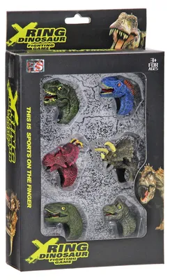 Image de Marionnettes à doigt dinosaures 3D