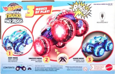 Immagine prodotto di Mattel Hot Wheels Monster Trucks R/C 1:15 Mega Wrex International
