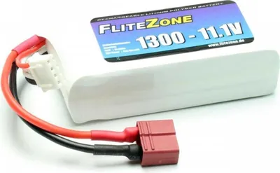 Produktbild von Akku 11,1 V / 1300 mAh / Li-Po/ Deans Stecker / Domino