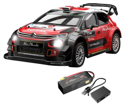Produktbild von MJX HYPER GO 7303 RC Auto 1:7 4WD Brushless 2,4GHz Sport Drift Auto Rennwagen RTR High Speed C3 60km/h, mit 1 Akku, Rot