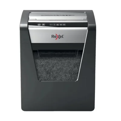 Produktbild von Rexel Momentum M510, Mikrogeschnittene Zerkleinerung, 2 x 15 mm, 23 l, 250 Blätter, 58 dB, Tasten