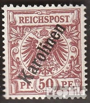 Produktbild von Briefmarken Karolinen (Dt.Kolonie) 1900 Mi 6II gestempelt Aufdruckausgabe