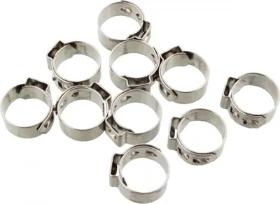 Produktbild von Lochbandklemmen JMP 12,6 Bandbreite 7mm Edelstahl 10 Stück