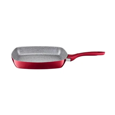 Obrázok produktu pre Patelnia grillowa czerwona Jasper 26 cm
