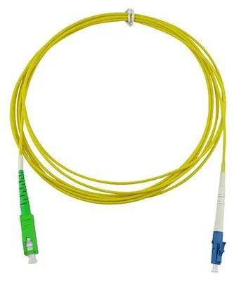Immagine prodotto di Cavo patch in fibra ottica BlueOptics Simplex LC/UPC-SC/APC monomodale da 50 metri