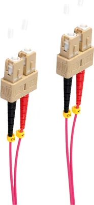 Immagine prodotto di Cavo patch duplex SC/SC 50/125µ, OM4 viola, 1,0 m