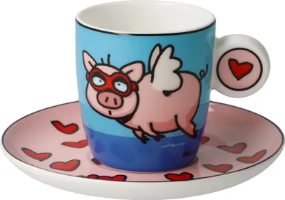 Immagine prodotto di Goebel Ed Eck- When Pigs Fly (Espressotasse, Fine Bone China) | Art.-Nr. 67200201 | EAN 4005169371851