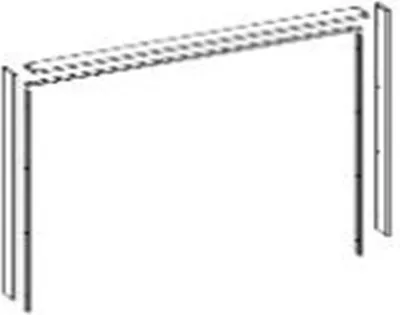 Produktbild von Passepartout >Ketty I< in Weiß - 280x228cm (BxH)