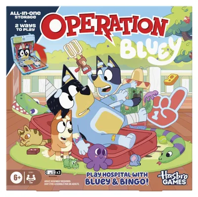 Produktbild von Hasbro Gaming Doktor Bibber Bluey Edition, 6 Jahr(e)