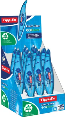 Produktbild von Tipp-Ex Korrekturroller Exact Liner, 6m x 5mm, 10er Pack