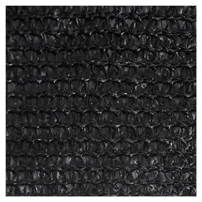 Produktbild von Terrassenschirm, Regenschirme für die Terrasse, Poolschirm, Deckschirme außen, Sonnensegel 160 g/m² Schwarz 4x5x6,8 m HDPE für Außenterrassen