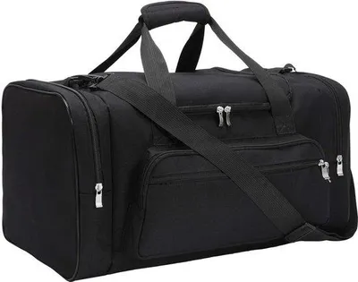 Produktbild von Famanu Sporttas mit Schulterriemen - Schwarz 40L Duffle