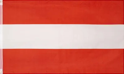 Produktbild von MUWO "Nations Together" | Österreich Flagge | 150×90 cm | Verstärktes Besatzband | Doppelt gesäumte Ränder | MW-10