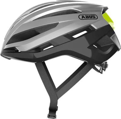 Produktbild von ABUS Rennradhelm StormChaser - Leichter und komfortabler Fahrradhelm für professionellen Radsport für Damen und Herren - Silber, Größe L (59-61 cm)