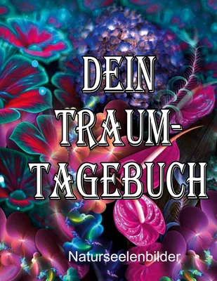 Produktbild von Traumtagebuch mit schönen Bildern und viel Platz zum Notieren von Träumen