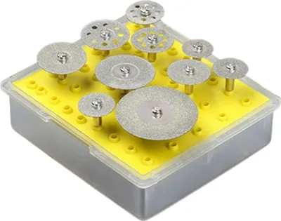 Produktbild von INF 10er-Set Diamant-Trennscheiben für Drehwerkzeuge
