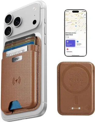 Image de Portefeuille ESR Magsafe (Halolock), 5 porte-cartes_Brown, classique