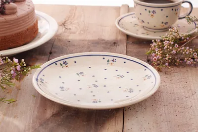 Produktbild von Bunzlauer Keramik Desserteller TELLER Unterteller Kuchenteller 19,5 cm