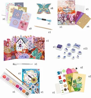 Immagine prodotto di Kit multiattività Djeco: Blumengarten