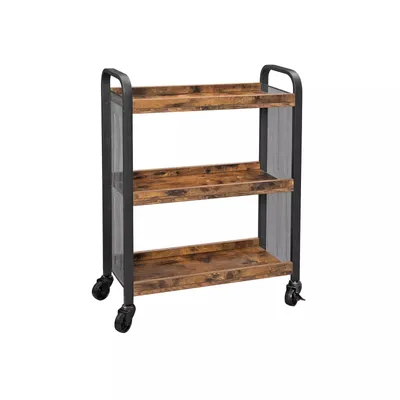 Produktbild von In And OutdoorMatch Küchenschrank Industrial Patri - Auf Rädern - Organizer - Mit Regalen - 66x26x85cm