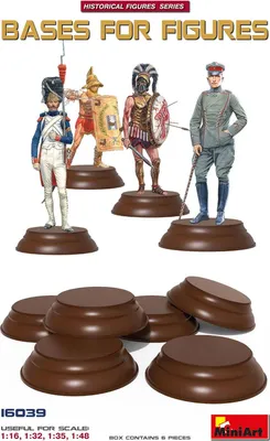 Immagine prodotto di MiniArt 1:16 base per figure (6) modellazione plastica