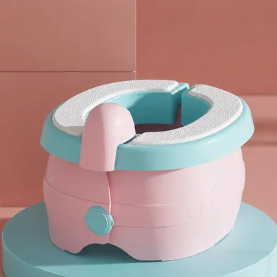 Produktbild von Faltbarer Reise-Toilettenstuhl für Kinder, tragbar und kompakt
