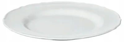 Produktbild von IKEA UPPLAGA Talerz deserowy biały 22 cm