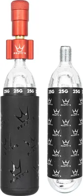 Zdjęcie produktu dla Pompka do opon Holeshot CO2 - MTB (25 g) - Czerwona