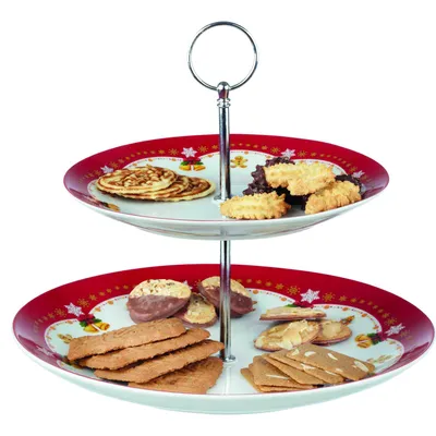 Produktbild von Weihnachtszauber Etagere 2tlg.