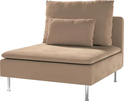 Produktbild von Dekoria Bezug für Söderhamn Sitzelement 1, beige, Bezug für Sitzelement 1