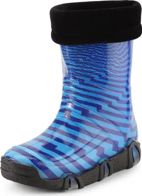Produktbild von Ladeheid Kinder Mädchen Jungen Gummistiefel Gefüttert Swk2021 (Muster-56, 21/22)