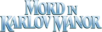 Produktbild von Magic the Gathering Mord in Karlov Manor Bundle deutsch