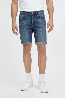 Produktbild von Blend BHLuke Herren Jeans Shorts Kurze Denim Hose Regular Fit, KI-generiertes Bild