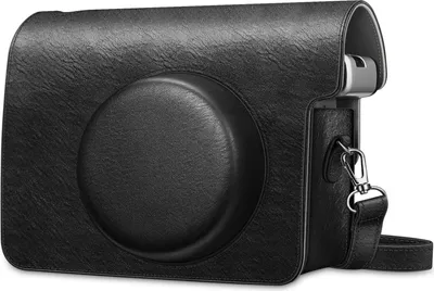 Produktbild von Fintie Schutzhülle für Fujifilm instax Wide 300 Sofortbildkamera - Premium Tasche Reise Kameratasche Hülle Abdeckung mit abnehmbaren Riemen, Schwarz