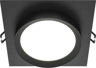 Zdjęcie produktu dla Oprawa sufitowa lampa podtynkowa Maytoni Technical Hoop Maytoni DL086-GX53-SQ-B