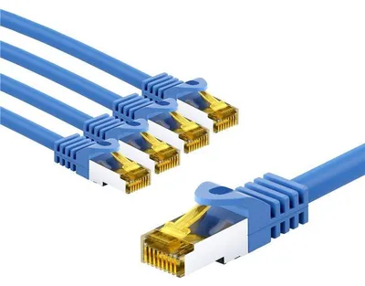 Obrázok produktu pre Goobay 69393, 5 m, Cat7, S/FTP (S-STP), RJ-45, RJ-45, Modrá