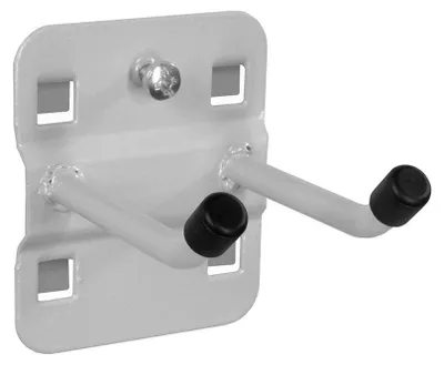 Produktbild von Werkzeughalter doppelt mit schrägem Hakenende 50mm