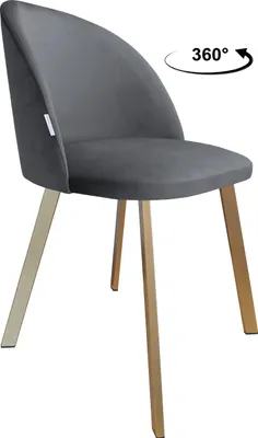 Obrázok produktu pre Otočná stolička Colin, zlatá základňa BL14