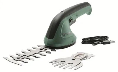 Image de Cisaille à gazon sans fil EasyShear Bosch 3,6 V Lithium ion fr Noir, Vert