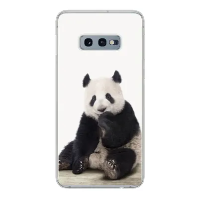 Produktbild von MuchoWow® Handyhülle Schutzhülle Hülle für Samsung Galaxy S10e Panda - Tiere - Jungen - Mädchen - Pandabär Silikon Softcase Handy Hülle - Handy